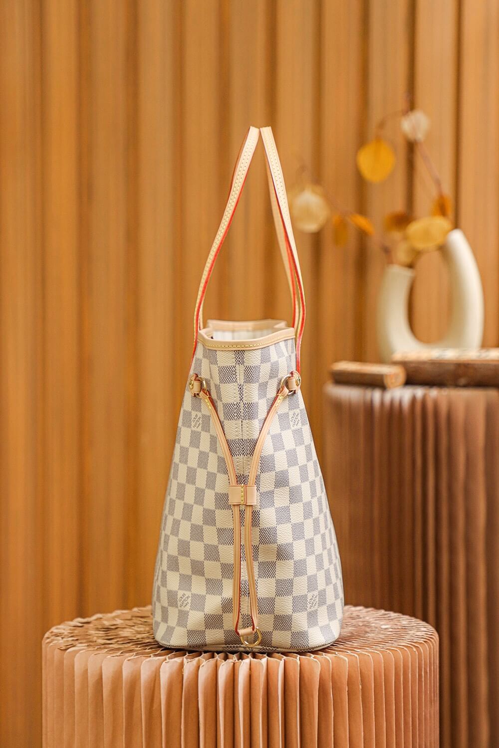 LV Neverfull MM Bag Mirror Version - Image 4