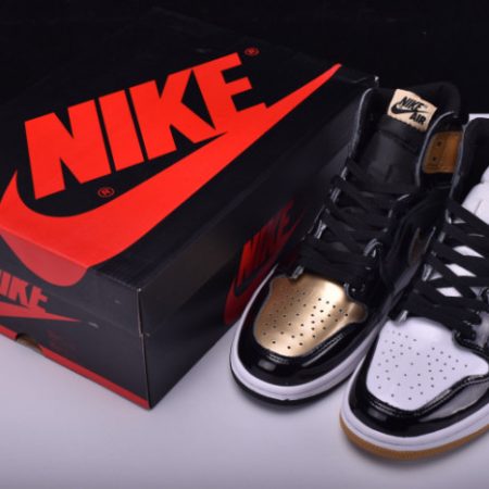 Air Jordan 1 Retro High OG NRG ComplexCon Top 3 Gold 861428-001 - Image 3