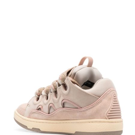 Lanvin LEATHER CURB SNEAKERS - Image 4
