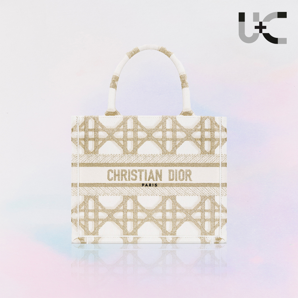 Dior Book Tote D-Lace Macrame Bag - Image 2