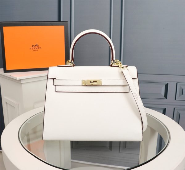 Hermes Kelly Gold Buckle Bag-Epsom