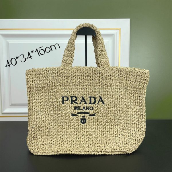 PRADA Crochet Tote Bag