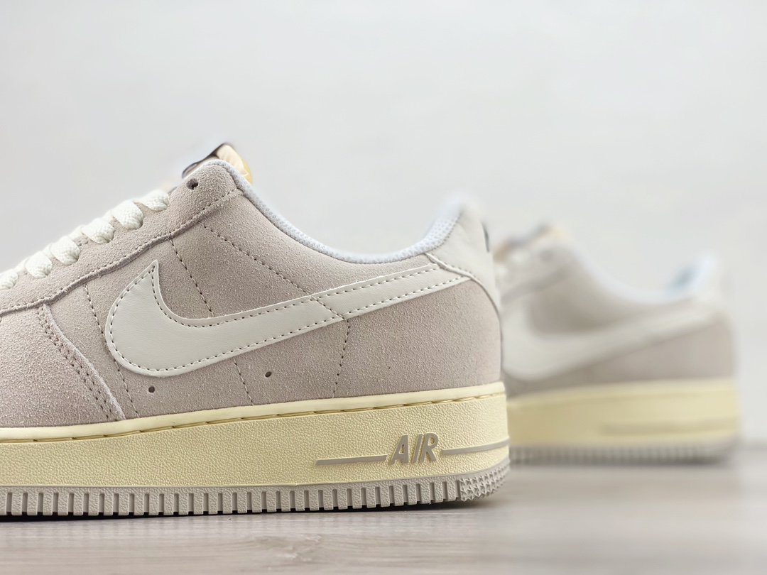 Nike Air Force Light Biege White - Image 3