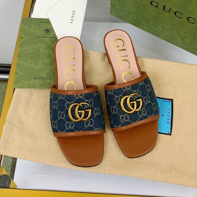 Gucci Double G Slide Sandal 619893 - Image 8