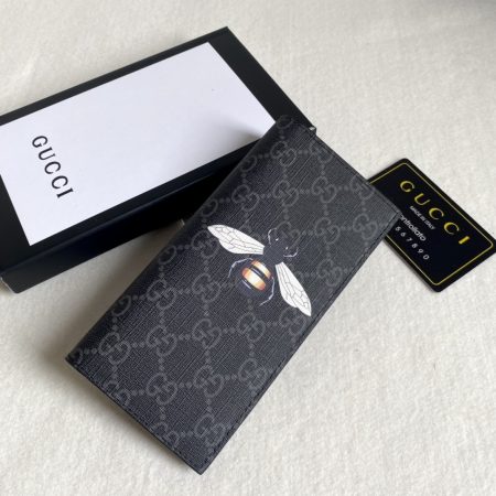 Gucci Unisex GG Supreme Printed Long Wallet - Image 12