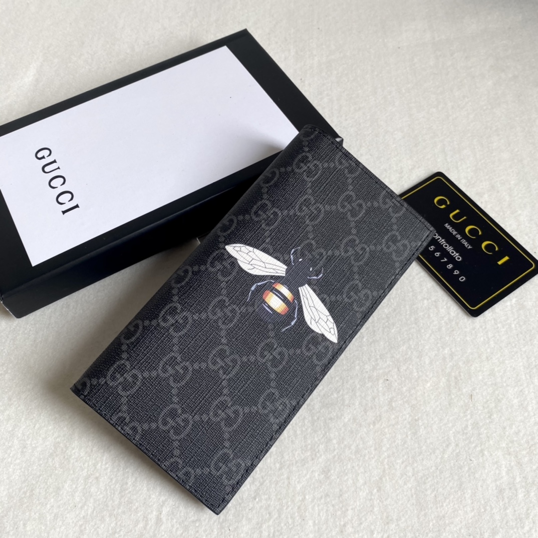 Gucci Unisex GG Supreme Printed Long Wallet - Image 12