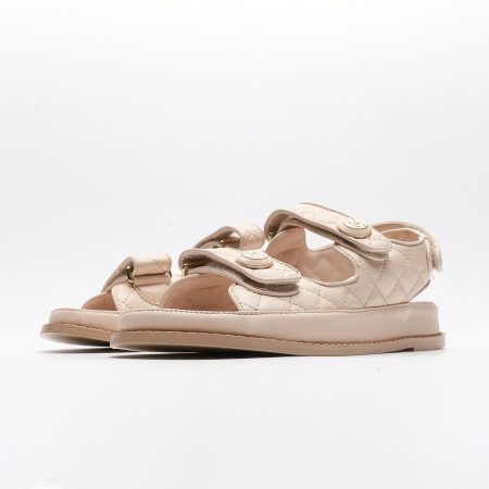 Chanel Velcro Slide Sandals Slippers Slide - Image 2