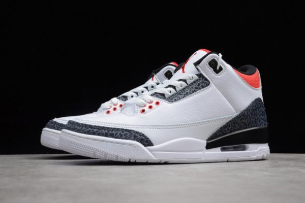 Air Jordan 3 Retro Denim "Fire Red" CZ6431-100