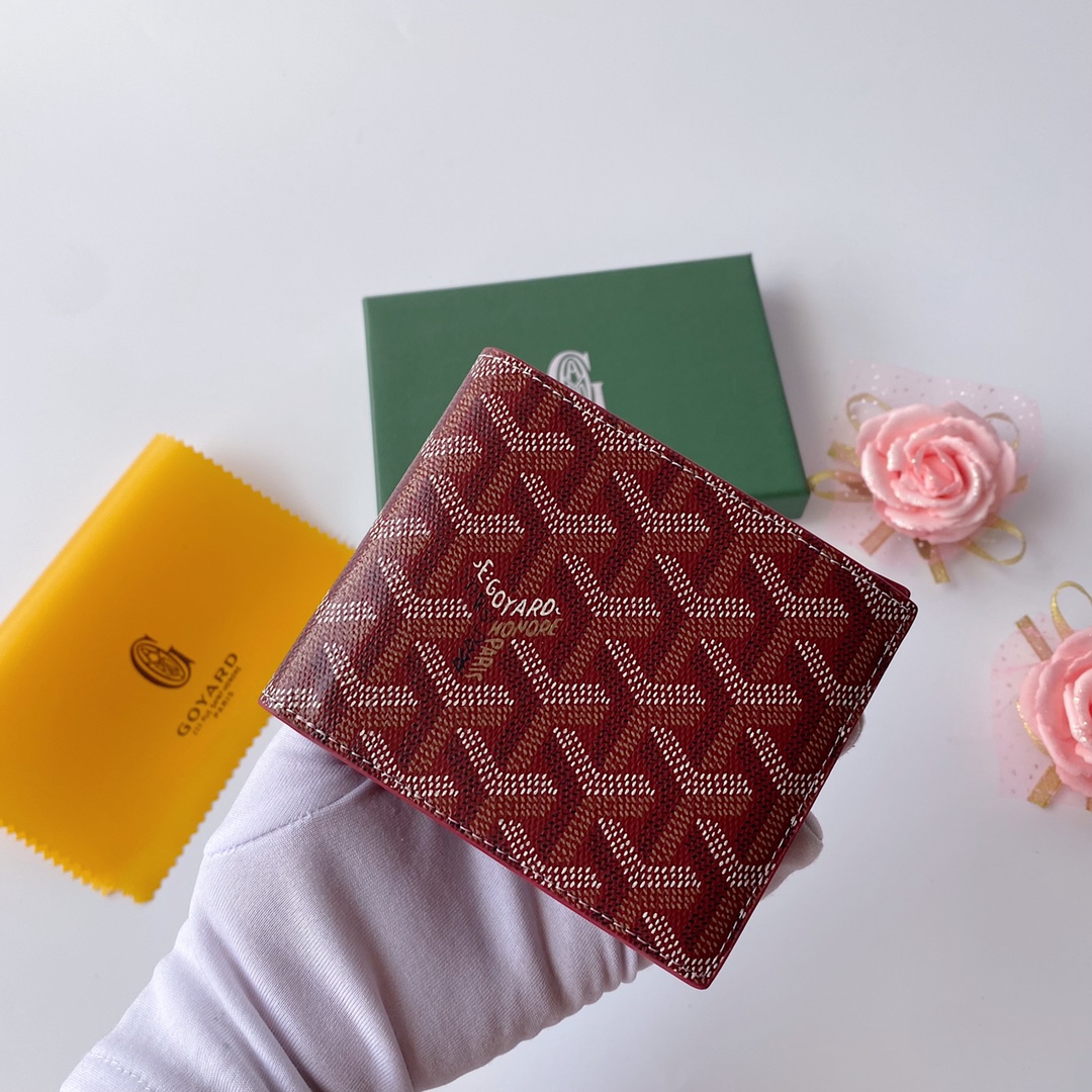 Goyard Victoire Canvas&Leather Wallet - Image 8
