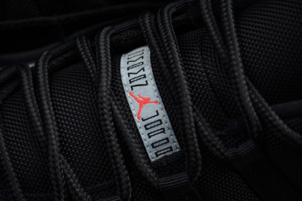 AIR JORDAN 11 RETRO LOW "INFRARED 23" black mens 528895-023