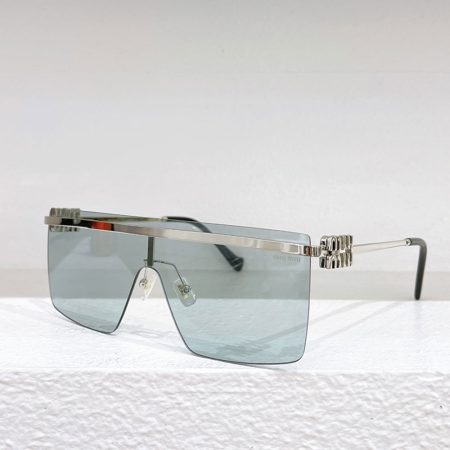 MIU MIU Thin Metal Mirror legs  Sunglasses Top quality - Image 4