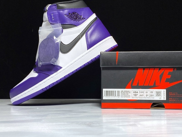 Air Jordan 1 AJ1 Court Purple white 555088-500 - Image 16