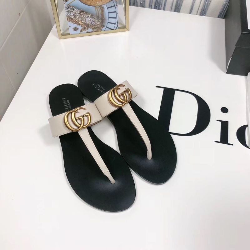 Gucci GG T-Strap Sandal - Image 5