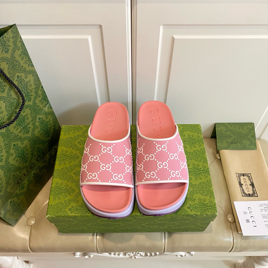 Gucci Platform Sandals Slide Sandal - Image 2