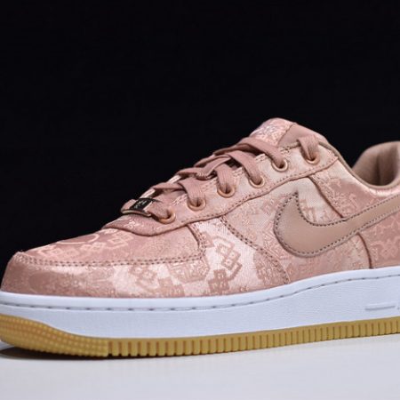 Clot x Nike Air Force 1 Low Rose Gold CJ5290-600 - Image 6