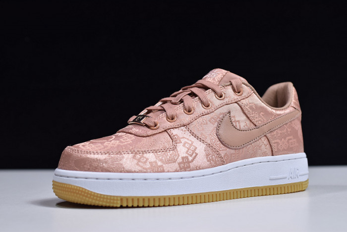 Clot x Nike Air Force 1 Low Rose Gold CJ5290-600 - Image 6