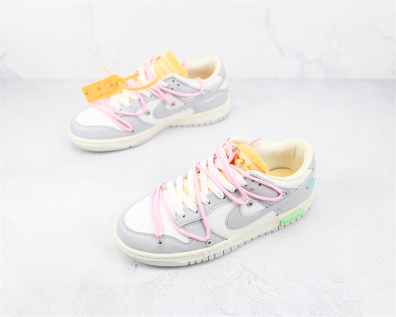 OFF WHITE X Nike Dunk SB Low The 50 NO.09 DM1602-109 - Image 6