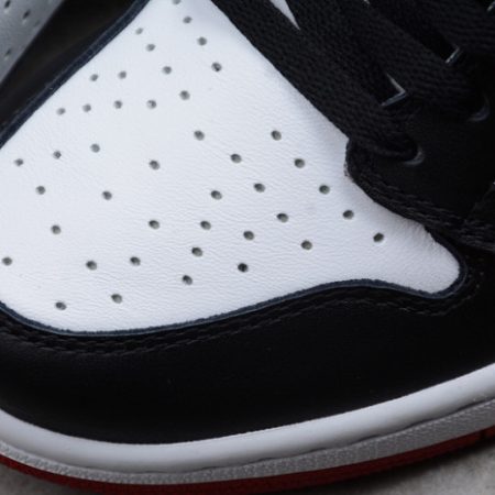AIR JORDAN 1 High OG Black Toe white/ black-varsity red 555088-125 - Image 9