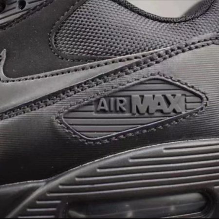 Nike Air Max 90 Leather Triple Black (2020) CZ5594-001 - Image 6