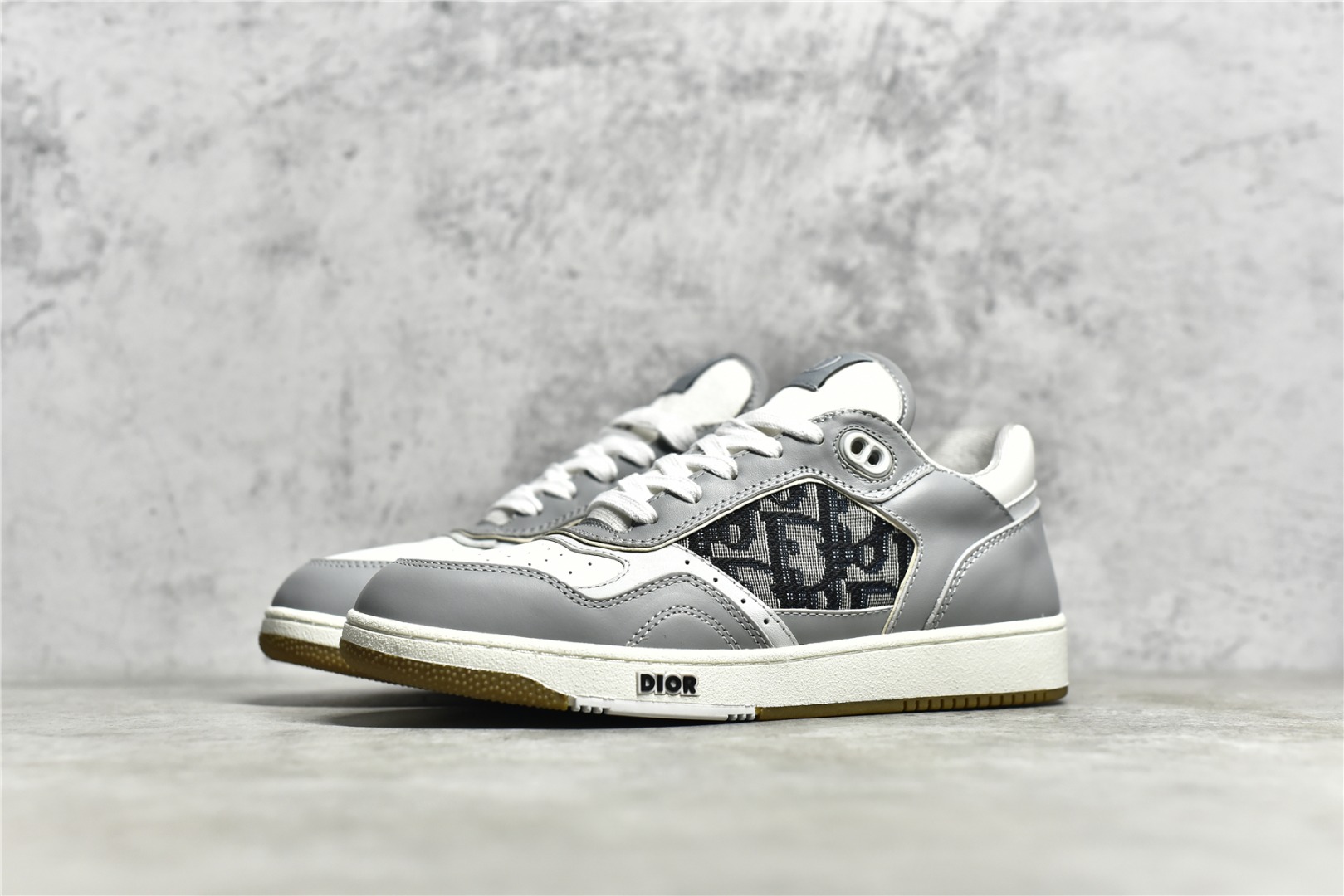 Dior B27 Sneakers Low-Top Gray (AA Version) - Image 2