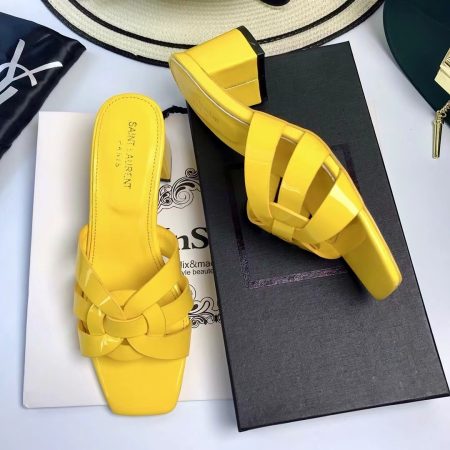 Saint Laurent Nu Pieds Slide Heels - Image 6