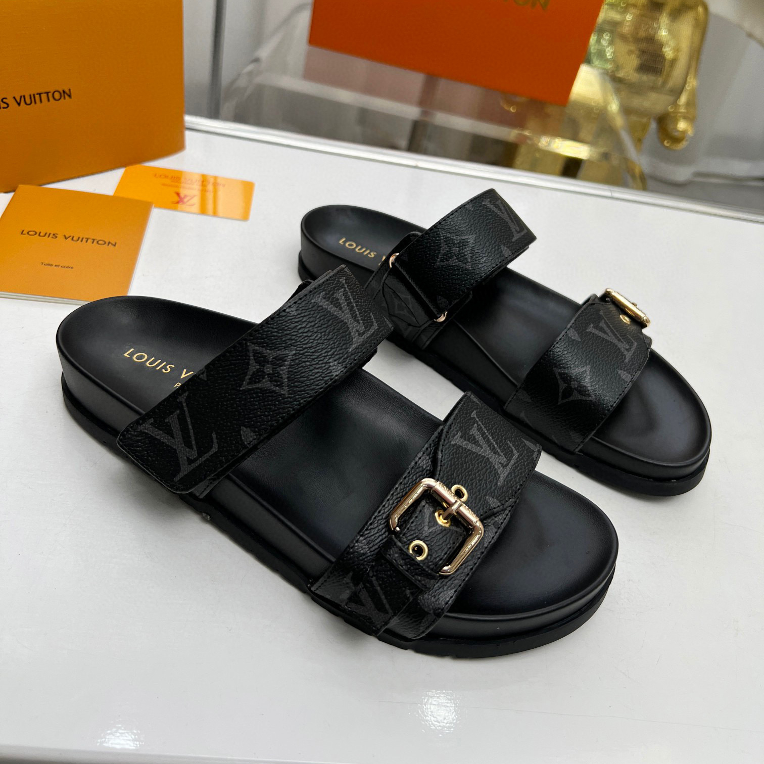 LV Bom Dia Fashion Flip-flops Slide Sandal - Image 4