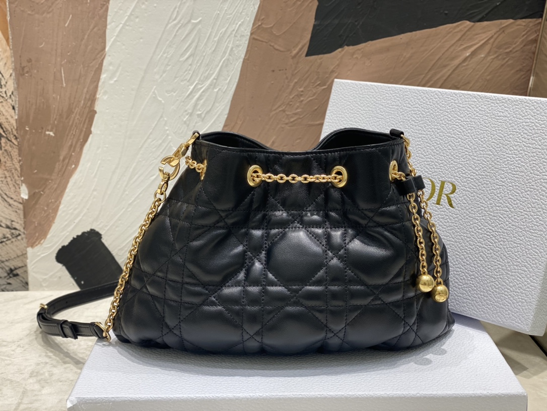 Dior Medium Ammi Bag Sand Pink Supple Macrocannage   M22566FBE_M900 - Image 1