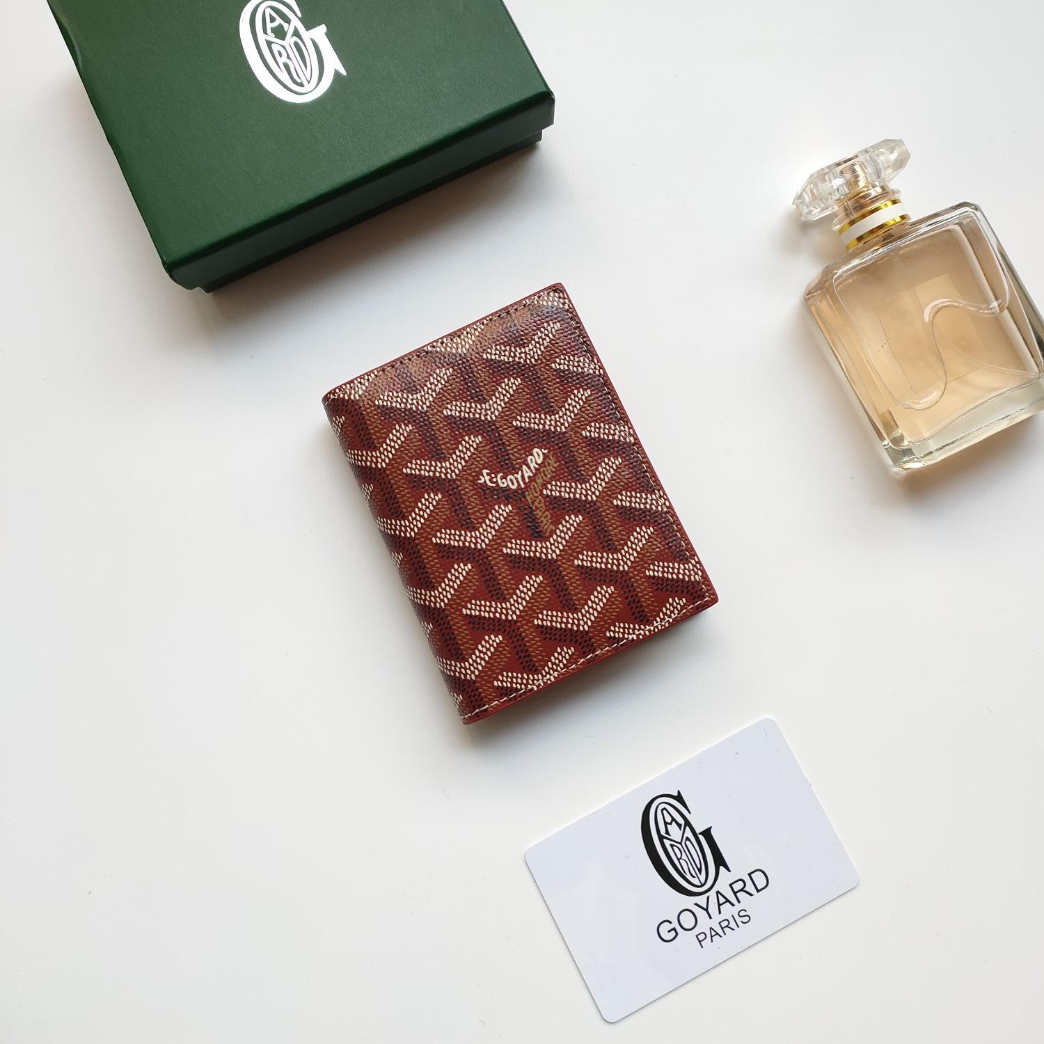 Goyard Saint-Marc Leather Card Holder - Image 7