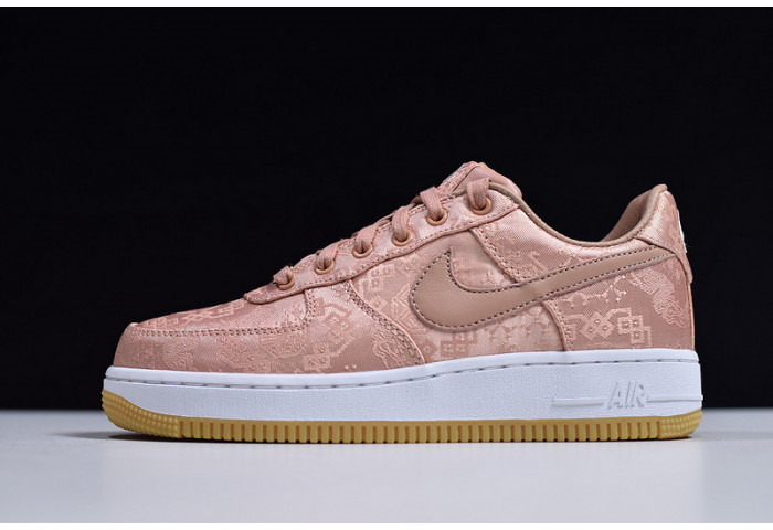 Clot x Nike Air Force 1 Low Rose Gold CJ5290-600 - Image 1