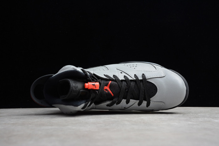 Air Jordan 6 Reflective Silver CI4072-001 - Image 4