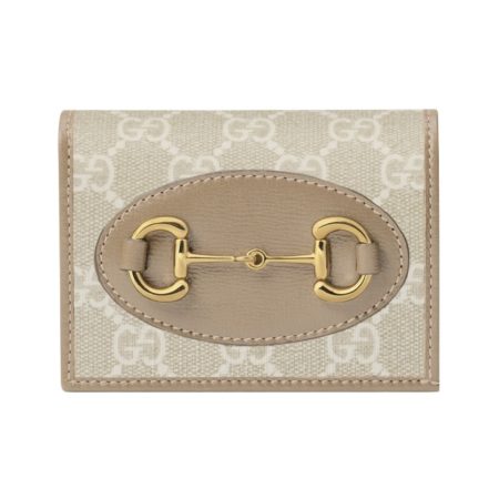 Gucci Unisex Horsebit 1955 Card Case Wallet - Image 4