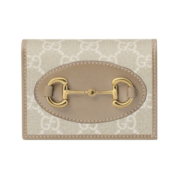 Gucci Unisex Horsebit 1955 Card Case Wallet