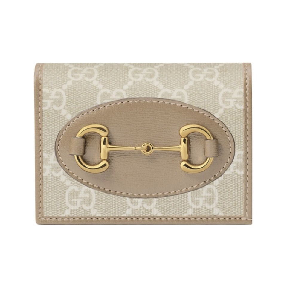 Gucci Unisex Horsebit 1955 Card Case Wallet - Image 4