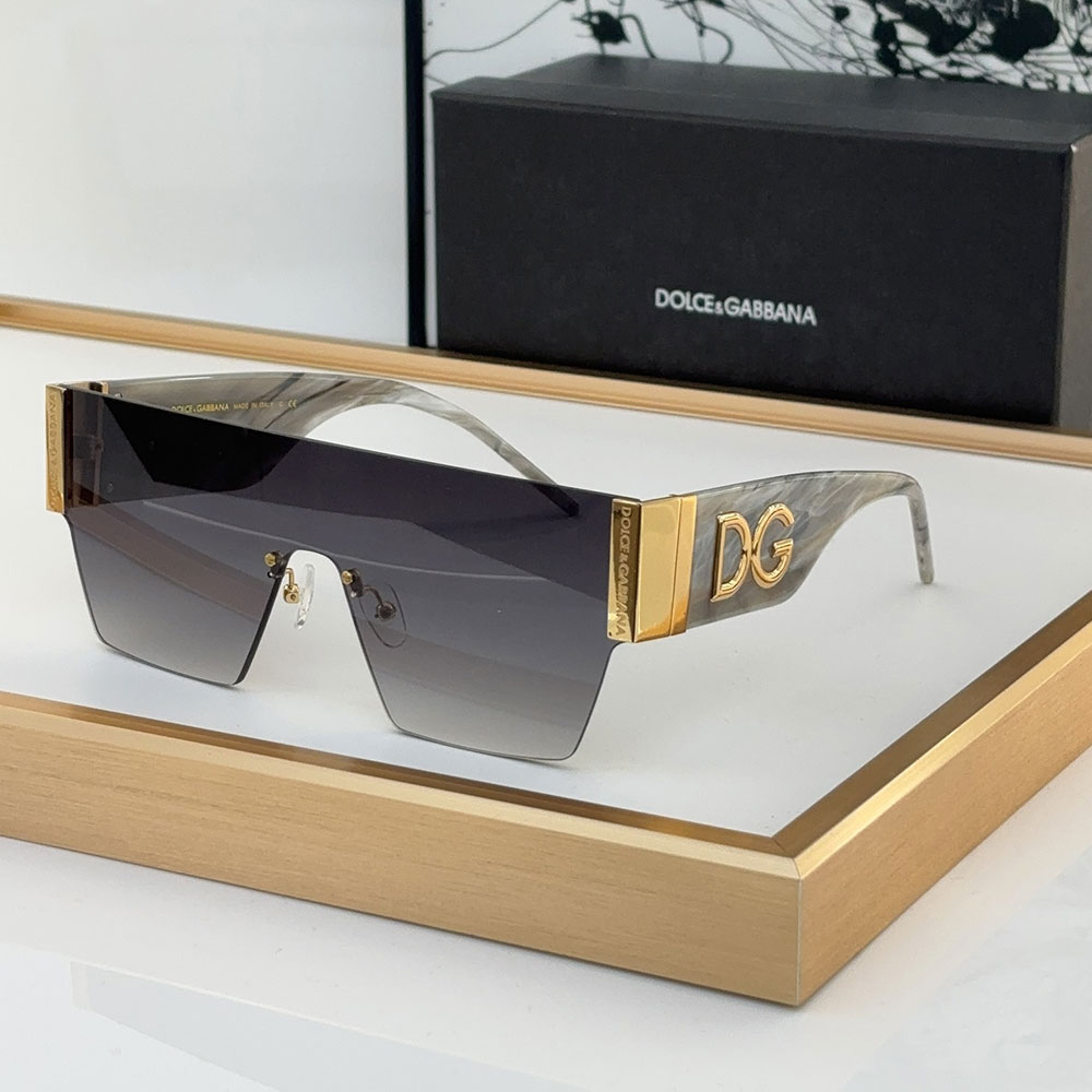 DOLCE & GABBAN DG rimless Sunglasses Top quality - Image 1