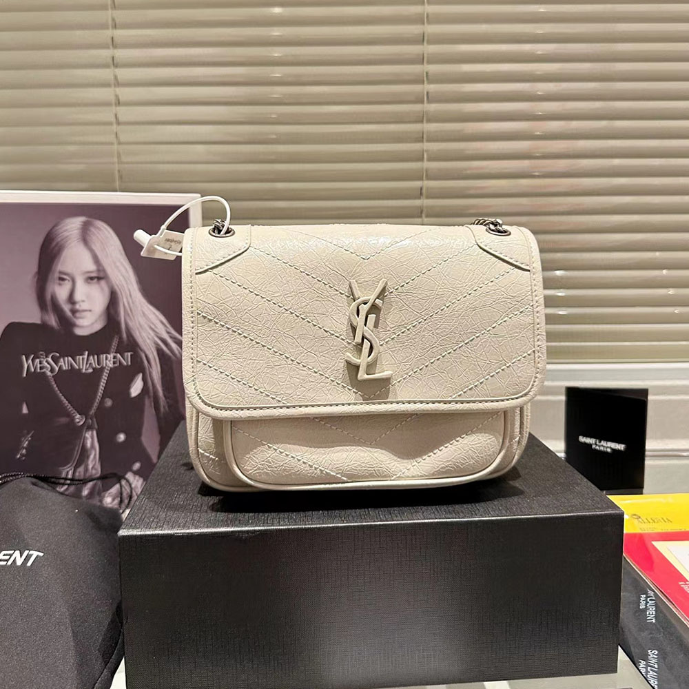 Saint Laurent YSL Niki Baby In Vintage Leather - Image 5