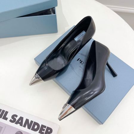 Prada 6.5CM All-in-One Pointy Heels - Image 2