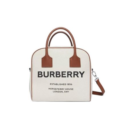Burberry Bowling Handbag Bag Small - Image 1