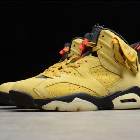 Travis Scott Air Jordan 6 yellow Cactus Jack CN1084-300 - Image 7