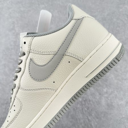 Nike Air Force Biege Grey - Image 4