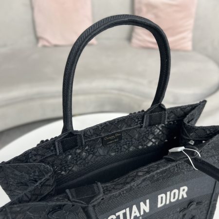Dior Book Tote Medium D-Lace Macrame - Image 2