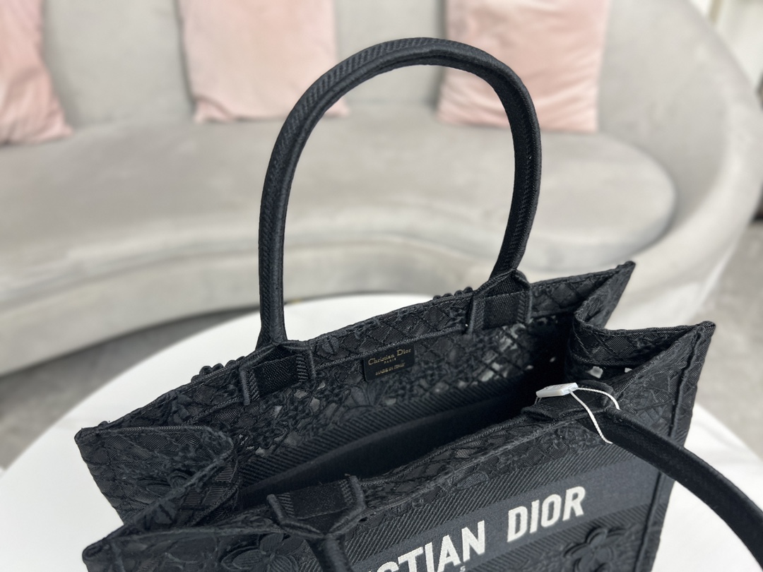 Dior Book Tote Medium D-Lace Macrame - Image 2