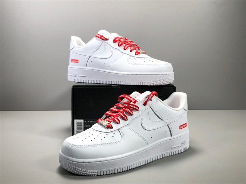Nike Air Force 1 Low Supreme White - CU9225-100 - Image 8