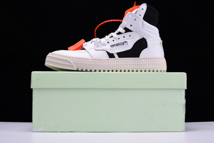 Off-White 3.0 Low Sneaker (Black & White) OMIA065S188000161001 - Image 14