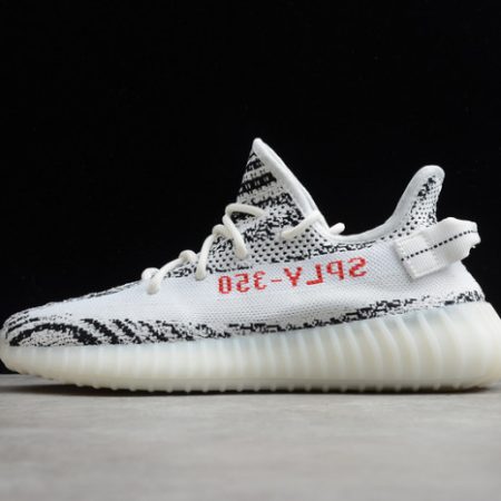 Yeezy Boost 350 V2 Zebra Black White CP9654 - Image 2