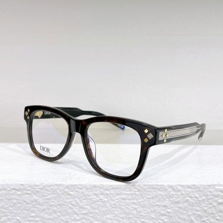 Dior Mirror Leg Diamond Logo sunglasses Top quality - Image 2