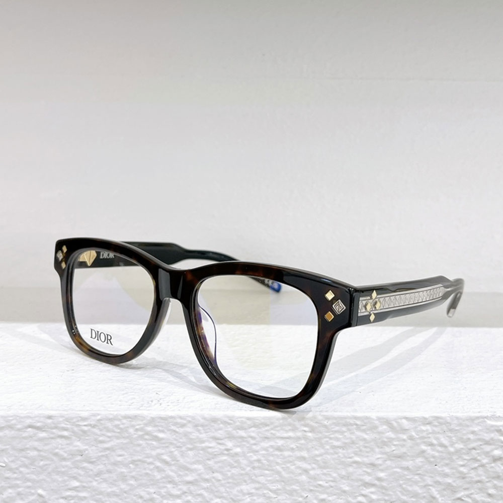 Dior Mirror Leg Diamond Logo sunglasses Top quality - Image 2