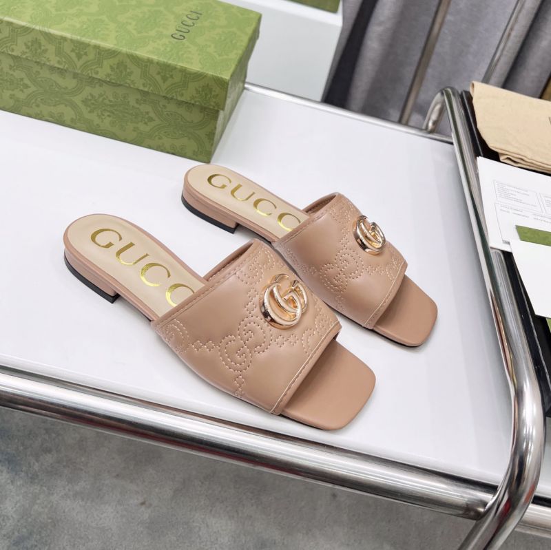 Gucci Jolie GG Matelassé Slide Sandal - Image 3