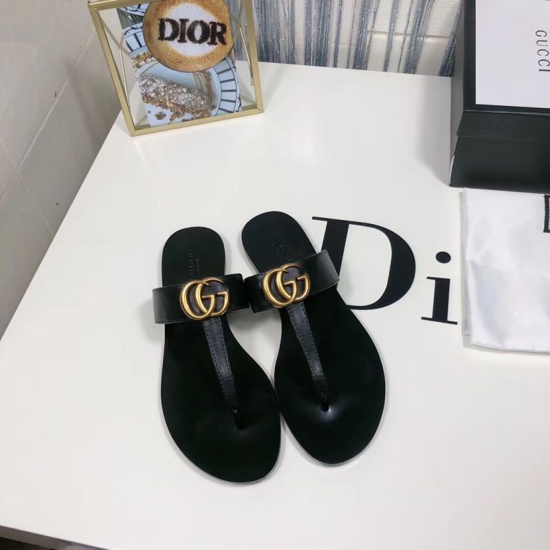 Gucci GG T-Strap Sandal - Image 4