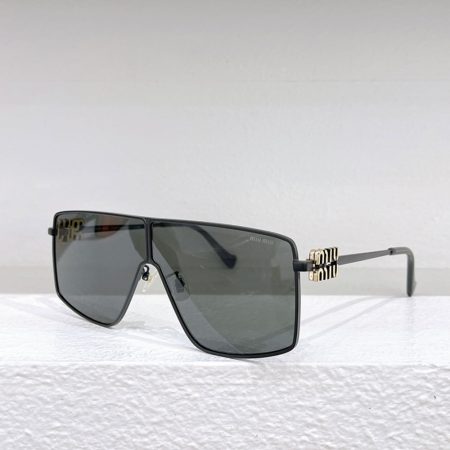 MIU MIU Thin Metal Mirror legs Sunglasses Top quality - Image 4