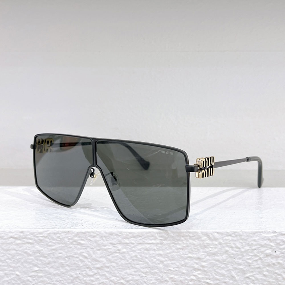 MIU MIU Thin Metal Mirror legs Sunglasses Top quality - Image 4